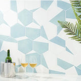 Porcelain tile 8" Hexagon