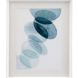 Blue wall art