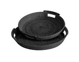 round woven tray  med