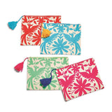 Embroidered Pouch 4 colors