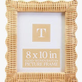 Wicker weave 8x10 frame