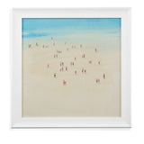 Framed Beach Time wall art I