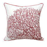 Outdoor Pillow = Coral R/w