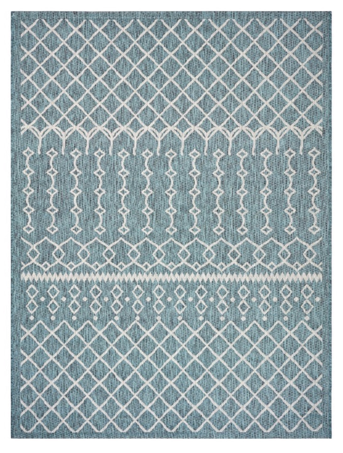 The blend of cool blues and warm grays makes it an easy match for existing furniture and accessories. Durable and stylish, it's the cozy foundation your space has been waiting for!