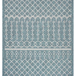The blend of cool blues and warm grays makes it an easy match for existing furniture and accessories. Durable and stylish, it's the cozy foundation your space has been waiting for!