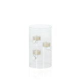 Glass Tealight Holder Lg