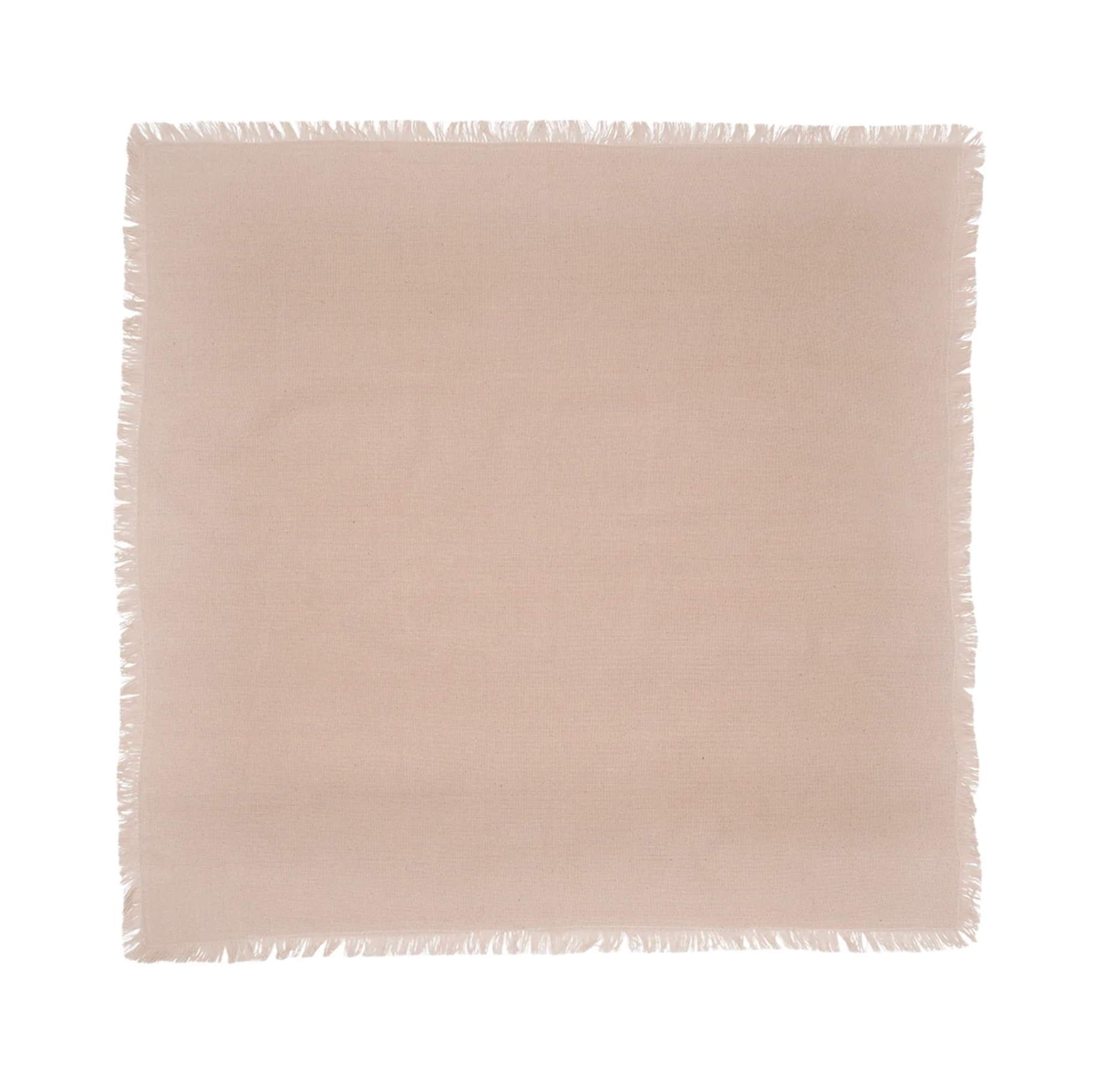 e soft sand tone complements coastal and neutral décor effortlessly, while delicate fringe detailing adds texture and visual interest. Perfect for everyday meals or special gatherings, this napkin brings understated elegance to your table.