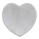 Heart Shaped Dish, White Marble