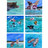 Feed Me-Set of 6 "10x10"