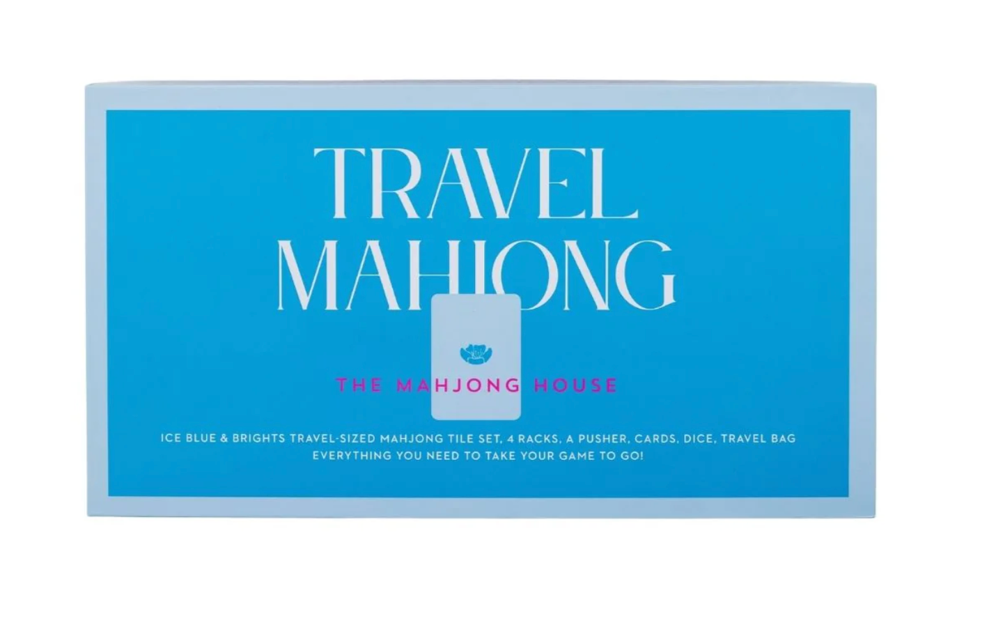 Travel Mahjong game box.