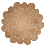 Jute Round Plain-7'6" diameter