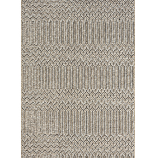 This natural-toned beauty weaves island relaxation into every fiber. Its earthy palette creates the perfect backdrop for your coastal-inspired space, while the textured design feels like warm sand between your toes. Kick back, wiggle those toes, and let the island vibes flow!