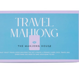 Travel Mahjong game box with 'The Mahjong House' branding.
