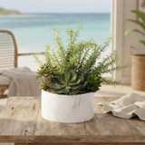 Rosemary Succulents Cora Bowl