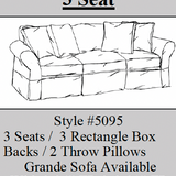 3 Seat Sofa - Alyssa