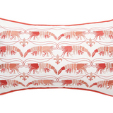 Shrimp Indoor/Outdoor Lumbar Pillow