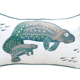 Seaglass Tribal indoor Outdoor Pillow