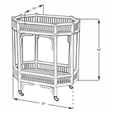 Bar Cart Black