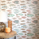 Marine Fish -Wallpaper(Custom order only)