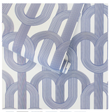 Lattice Ice Blue-Wallpaper(Custom order only)