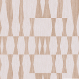 Faux Grasscloth Geo-Wallpaper (Custom order only)