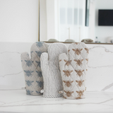 OVEN GLOVE  - Charcoal