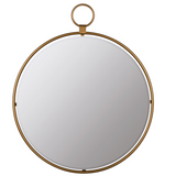 Round Mirror - Brass