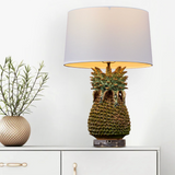 Ceramic Pineapple Lamp-Green