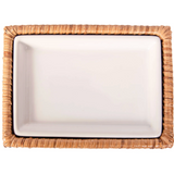 Rectangular Soap Dish-Ceramic Insert