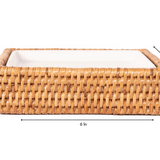 Rectangular Soap Dish-Ceramic Insert