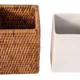 Rattan Tumbler -Ceramic Insert