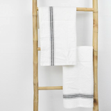 White Stripe Towles-S/2