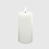CalmFlame Smooth LED Pillar- 3”x4"