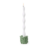 Cruciferous Leaf Taper- Candleholder