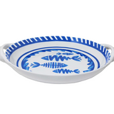 Mediterraneo Shallow Handled Bowl-Small