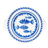 Mediterraneo Shallow Handled Bowl-Small