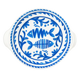 Mediterraneo Shallow Handled Bowl-Large