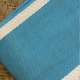 Turquoise/white-Towel