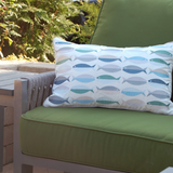 FishIndoor/Outdoor Lumbar -Pillow