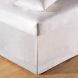 Tailored Bed Skirt-Twin(White)