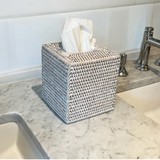 Square Tissue Box - White( 5.75x6.25'H)