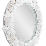 Whitewater Shell Round Wall Mirror