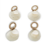 Capiz Shell Napkin Rings S/4