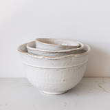 White Ceramic Bowl Set