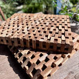 It perfectly at your front door. Their clever gaps let water drain away while trapping sand, keeping your home cleaner and drier with a tropical charm. Easy to fold and move, these mats bring both function and fun to your doorstep.