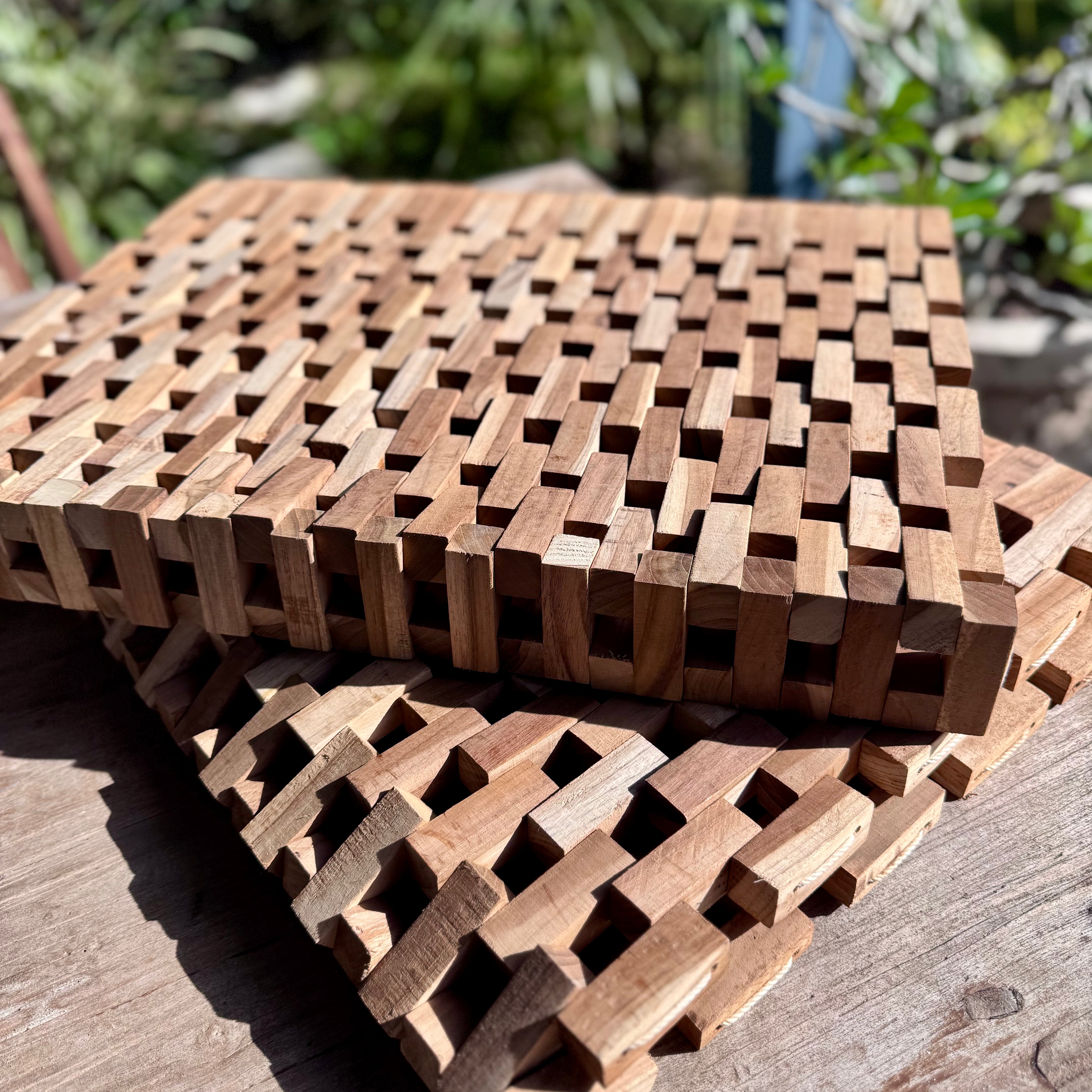 It perfectly at your front door. Their clever gaps let water drain away while trapping sand, keeping your home cleaner and drier with a tropical charm. Easy to fold and move, these mats bring both function and fun to your doorstep.