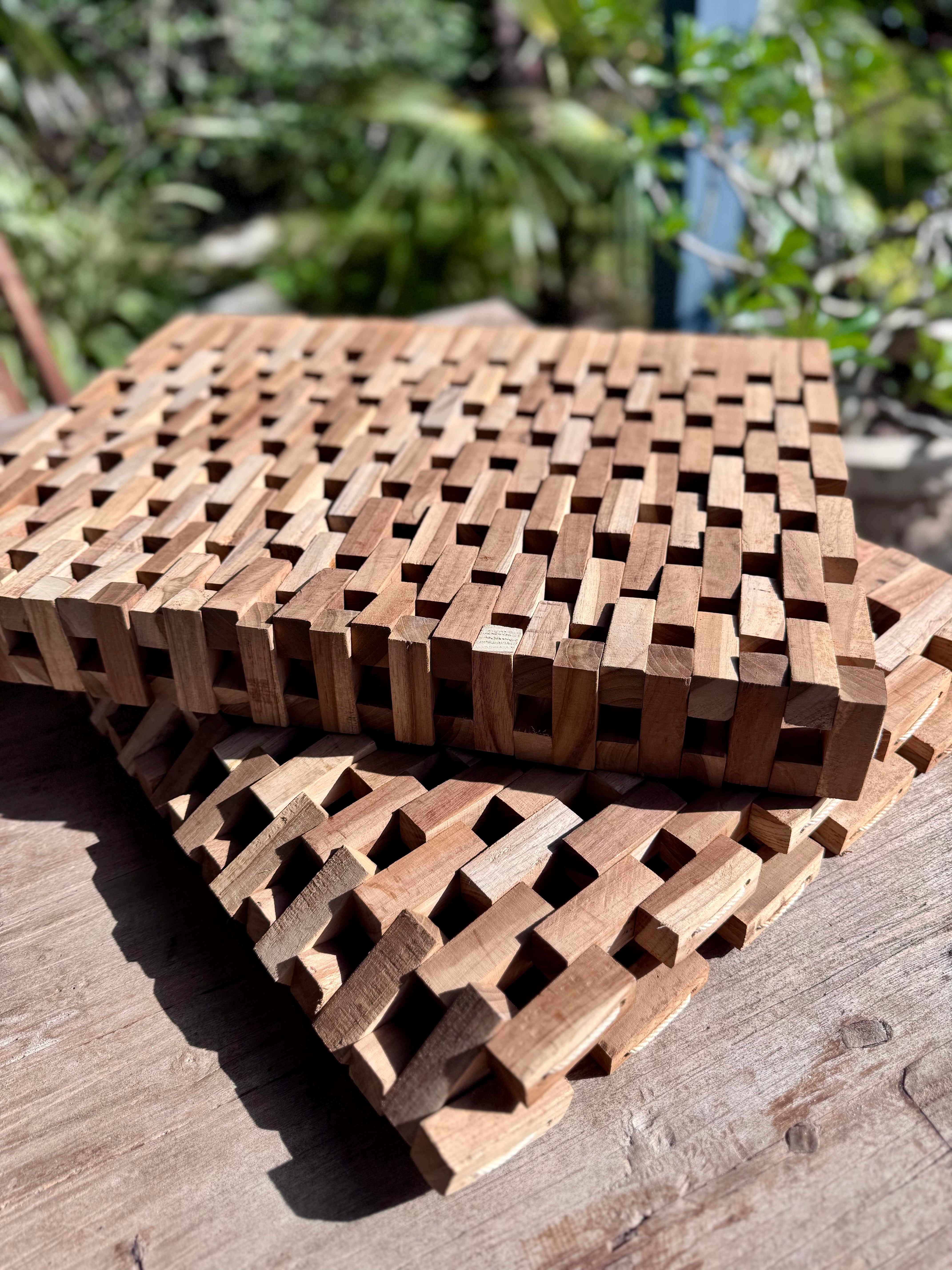 It perfectly at your front door. Their clever gaps let water drain away while trapping sand, keeping your home cleaner and drier with a tropical charm. Easy to fold and move, these mats bring both function and fun to your doorstep.