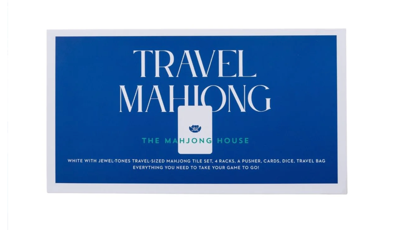 Travel Mahjong packaging.