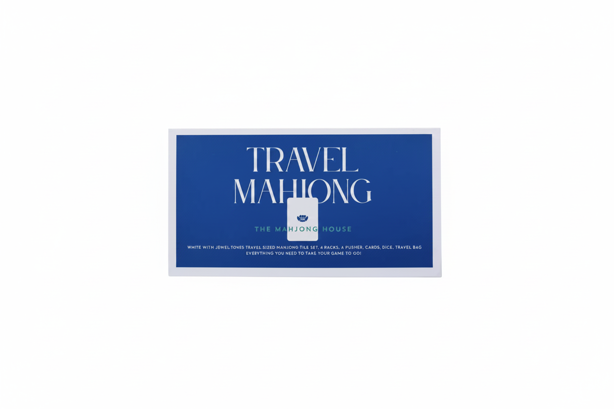 Travel Mahjong packaging.